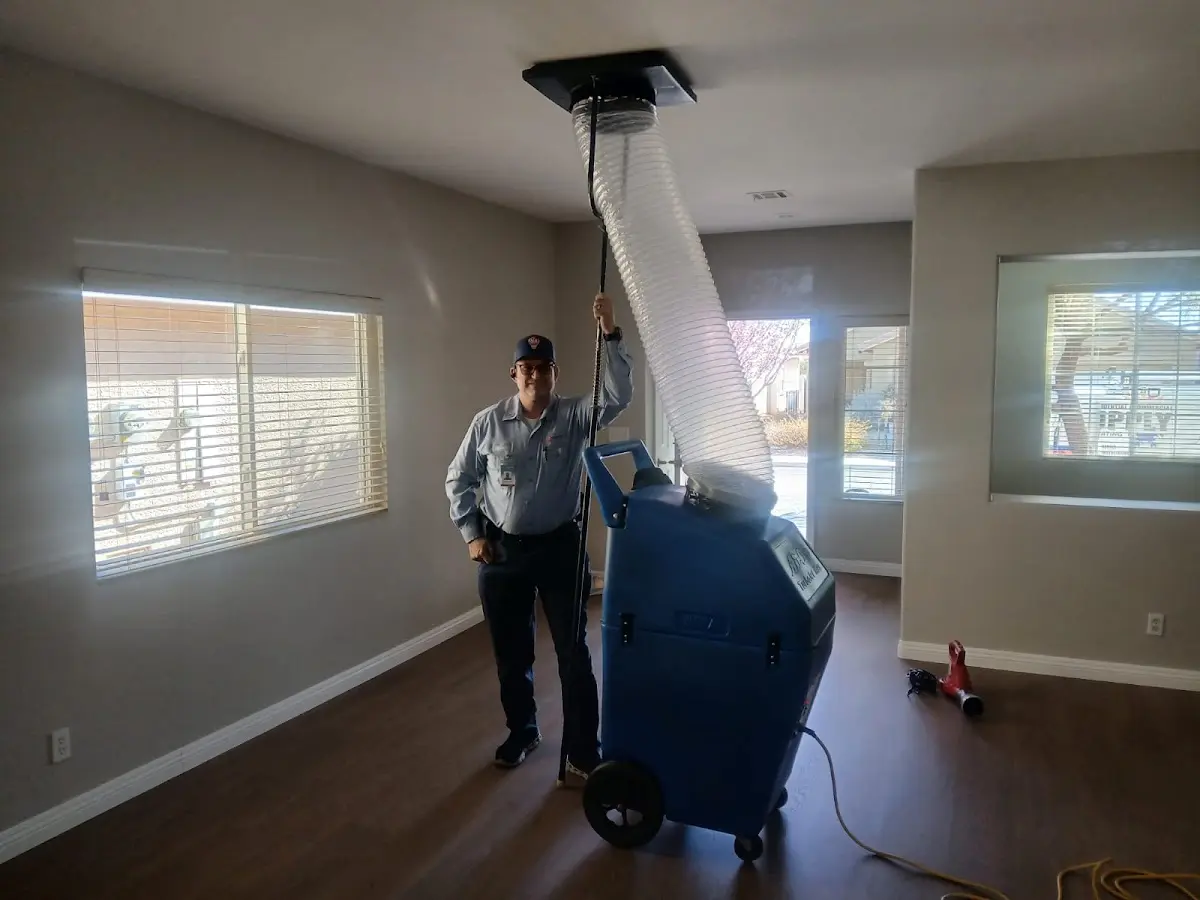 Professional Dryer Vent Cleaning work inside a Brookings home